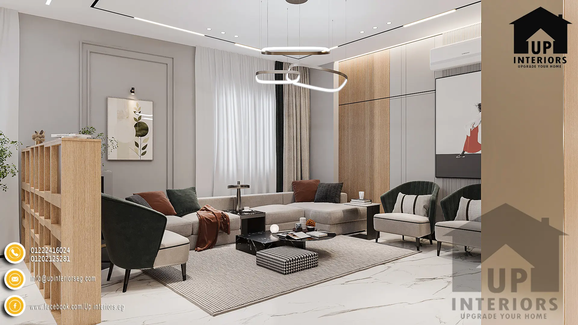 تشطيبات شقق في ايست بارك