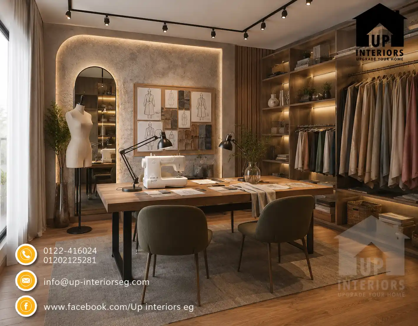 تصميم ديكور اتيليه