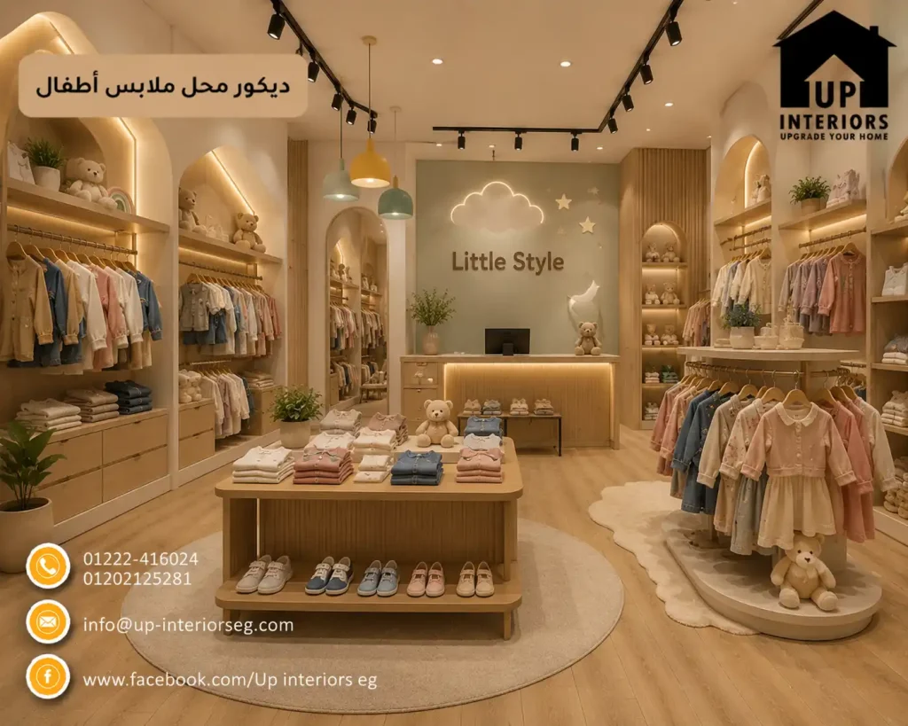 ديكور محل ملابس أطفال