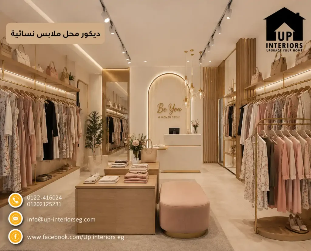 ديكور محل ملابس نسائية